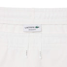 LACOSTE STRIPE LOGO FLEECE SHORTS