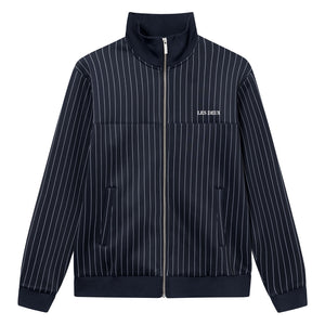 LES DEUX BALLIER PINSTRIPE TRACK JACKET