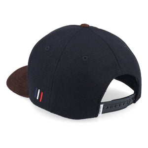 LES DEUX ENCORE WOOL BASEBALL CAP