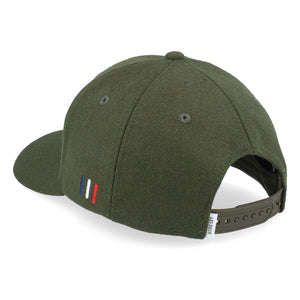 LES DEUX ENCORE WOOL BASEBALL CAP