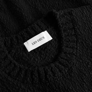 LES DEUX ERROL COTTON ROUNDNECK KNIT JUMPER