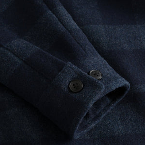 LES DEUX JASON CHECK WOOL JACKET