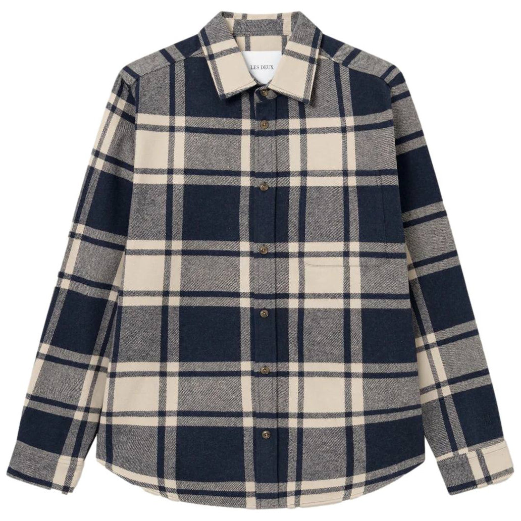 LES DEUX JEREMY FLANNEL SHIRT