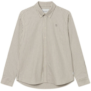 LES DEUX KONRAD STRIPE OXFORD SHIRT