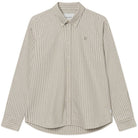 LES DEUX KONRAD STRIPE OXFORD SHIRT