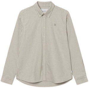 LES DEUX KONRAD STRIPE OXFORD SHIRT