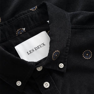 LES DEUX KRISTIAN CORDUROY AOP SHIRT