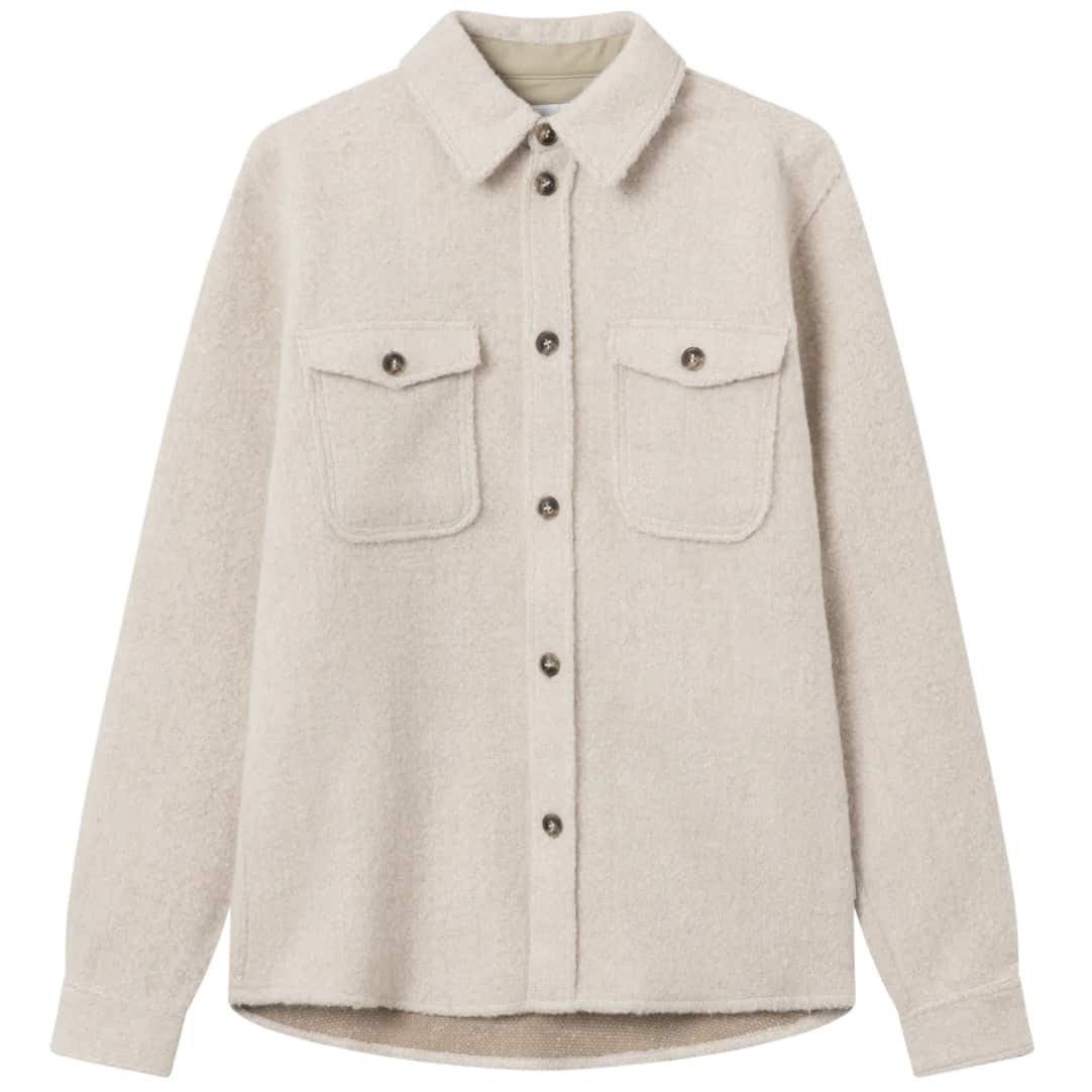 LES DEUX LENNON BOUCLE OVERSHIRT