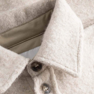 LES DEUX LENNON BOUCLE OVERSHIRT