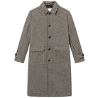 LES DEUX MAXIMILIAN HOUNDSTOOTH WOOL COAT