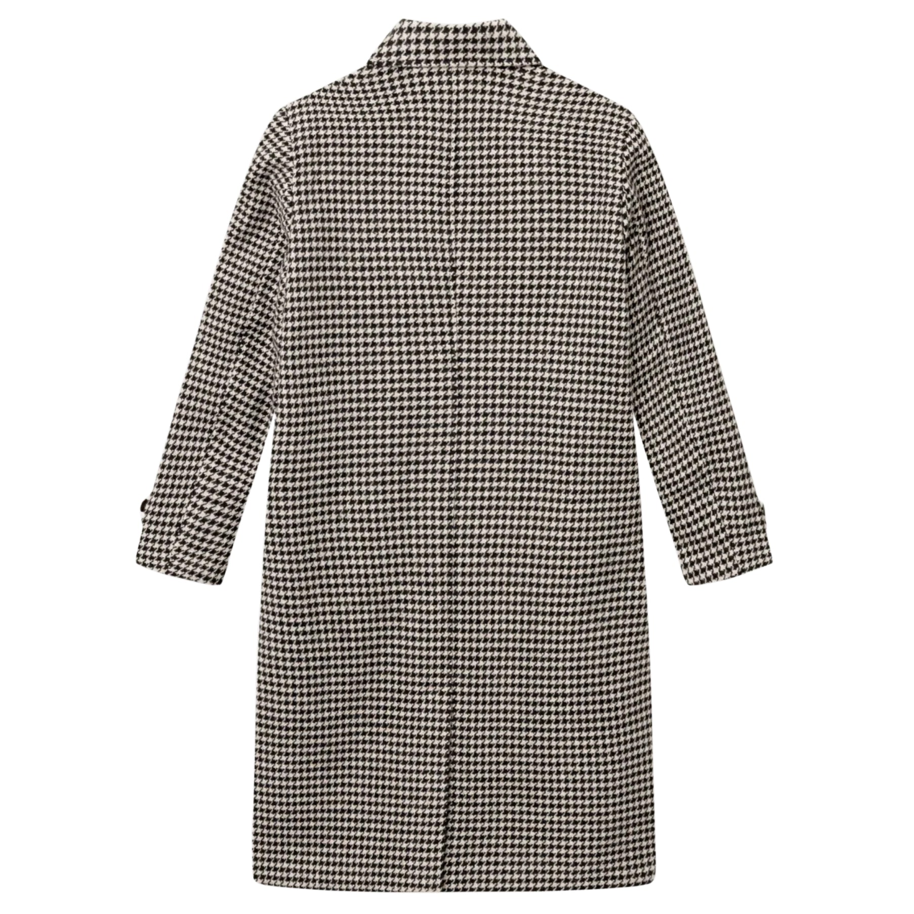 LES DEUX MAXIMILIAN HOUNDSTOOTH WOOL COAT