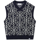 LES DEUX ORANAMENT INTARSIA SLIPOVER