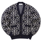 LES DEUX ORNAMENT INTARSIA CARDIGAN