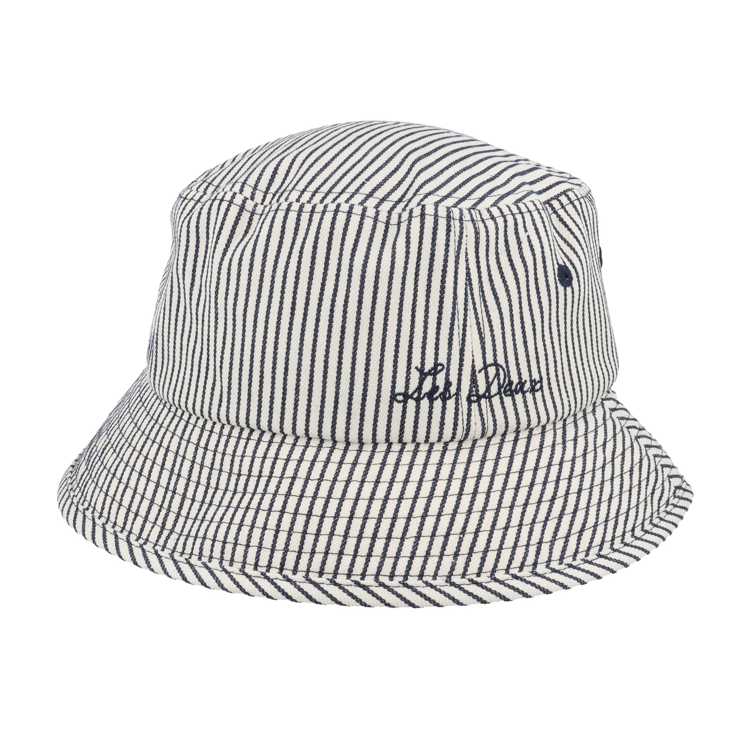 LES DEUX TWILL STRIPE BUCKET HAT