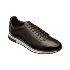 LOAKE BANNISTER LEATHER TRAINERS