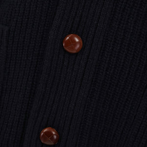 BARBOUR HARTLAND KNITTED SHAWL NECK CARDIGAN