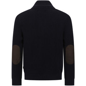 BARBOUR HARTLAND KNITTED SHAWL NECK CARDIGAN