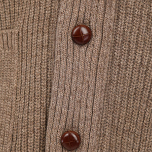 BARBOUR HARTLAND KNITTED SHAWL NECK CARDIGAN