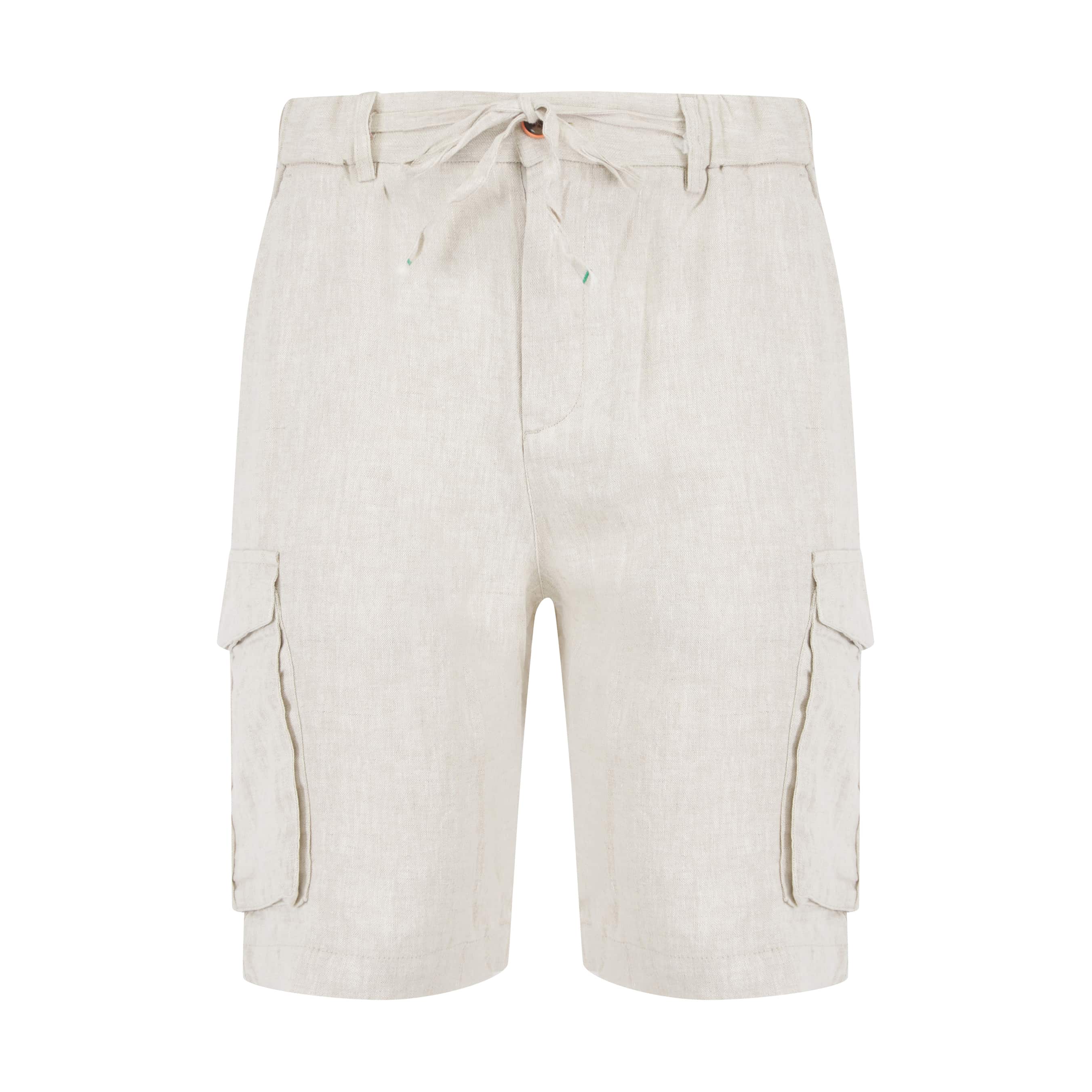 SSEINSE BERMUDA TASCONE LINEN SHORTS