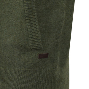 BARBOUR ESSENTIAL PATCH ZIP THROUGH CARDIGAN