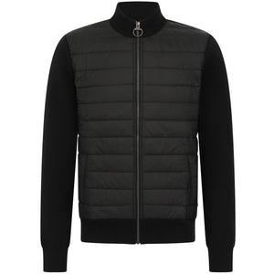 BARBOUR CARN BAFFLE ZIP-THROUGH QUILTED JUMPER