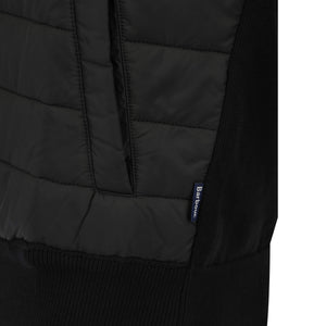 BARBOUR CARN BAFFLE ZIP-THROUGH QUILTED JUMPER