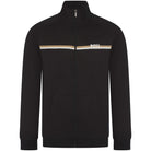 BOSS STRIPE LOGO COTTON-TERRY JACKET