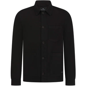 PAUL SMITH MONO-PATCHWORK OVERSHIRT