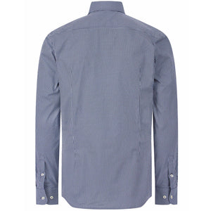BOSS PRINTED STRETCH COTTON SLIM-FIT SHIRT