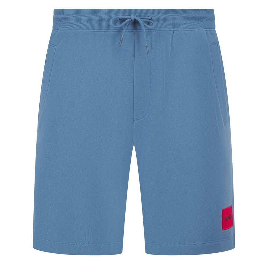 HUGO DIZ222 COTTON-TERRY REGULAR-FIT SHORTS