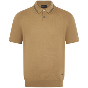 PAUL SMITH MERINO WOOL POLO SHIRT