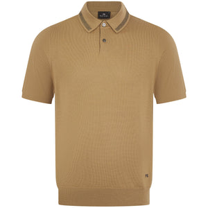 PAUL SMITH MERINO WOOL POLO SHIRT
