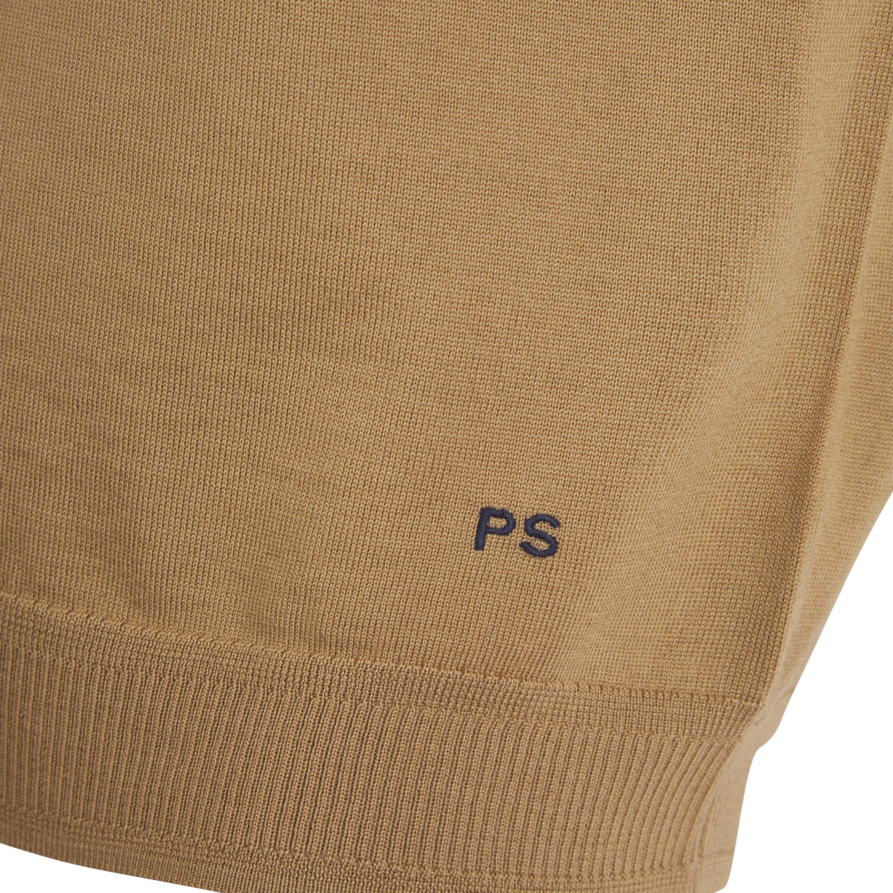 PAUL SMITH MERINO WOOL POLO SHIRT