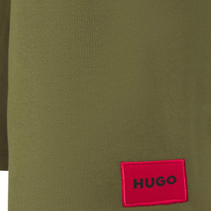 HUGO DIZ222 COTTON-TERRY REGULAR-FIT SHORTS