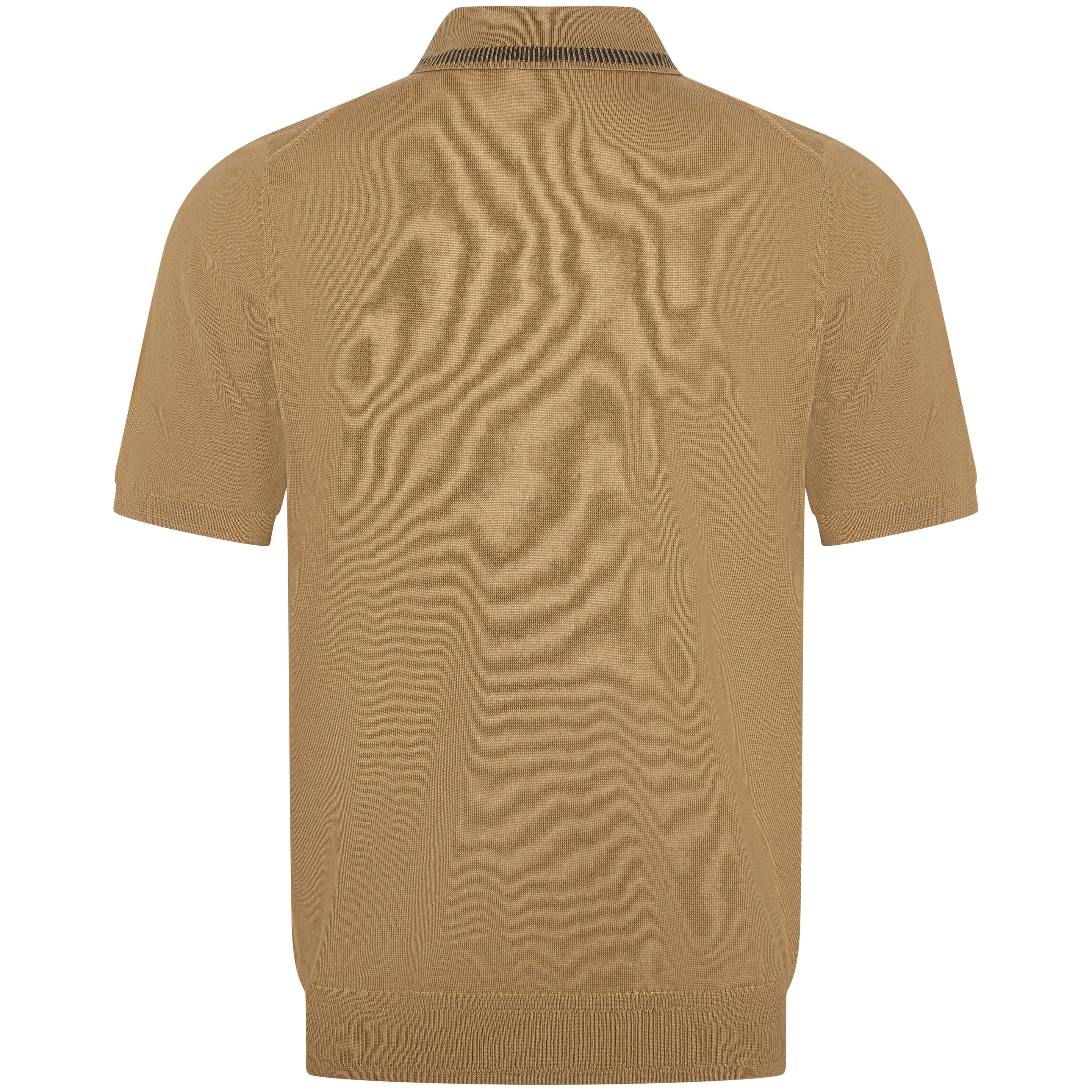 PAUL SMITH MERINO WOOL POLO SHIRT