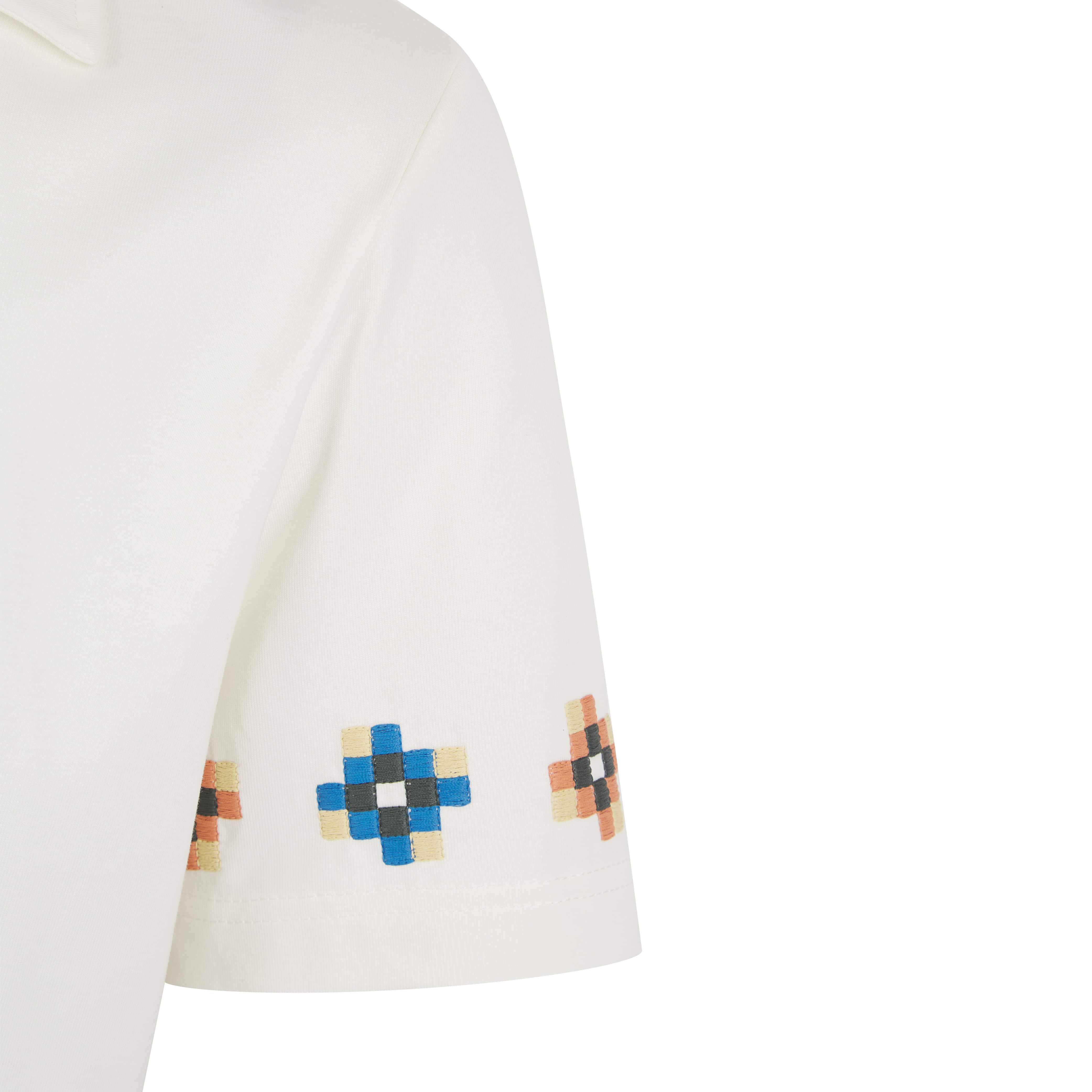 PAUL SMITH TILE EMBROIDERED CASUAL FIT SHIRT