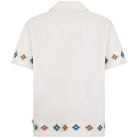 PAUL SMITH TILE EMBROIDERED CASUAL FIT SHIRT
