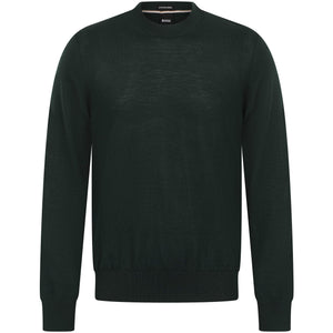 BOSS H-LENO-L MERINO WOOL KNIT JUMPER