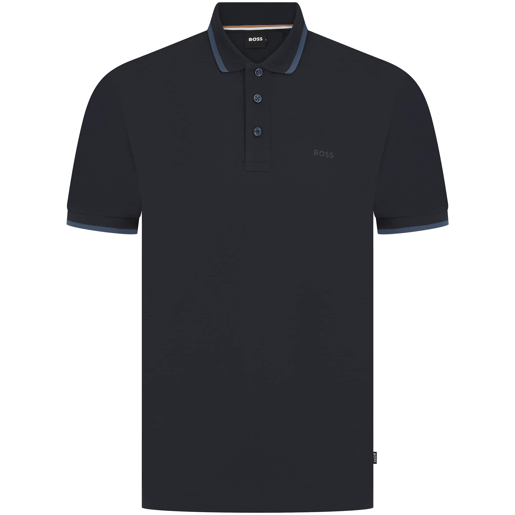 BOSS PARLAY 190 COTTON-PIQUÉ POLO SHIRT