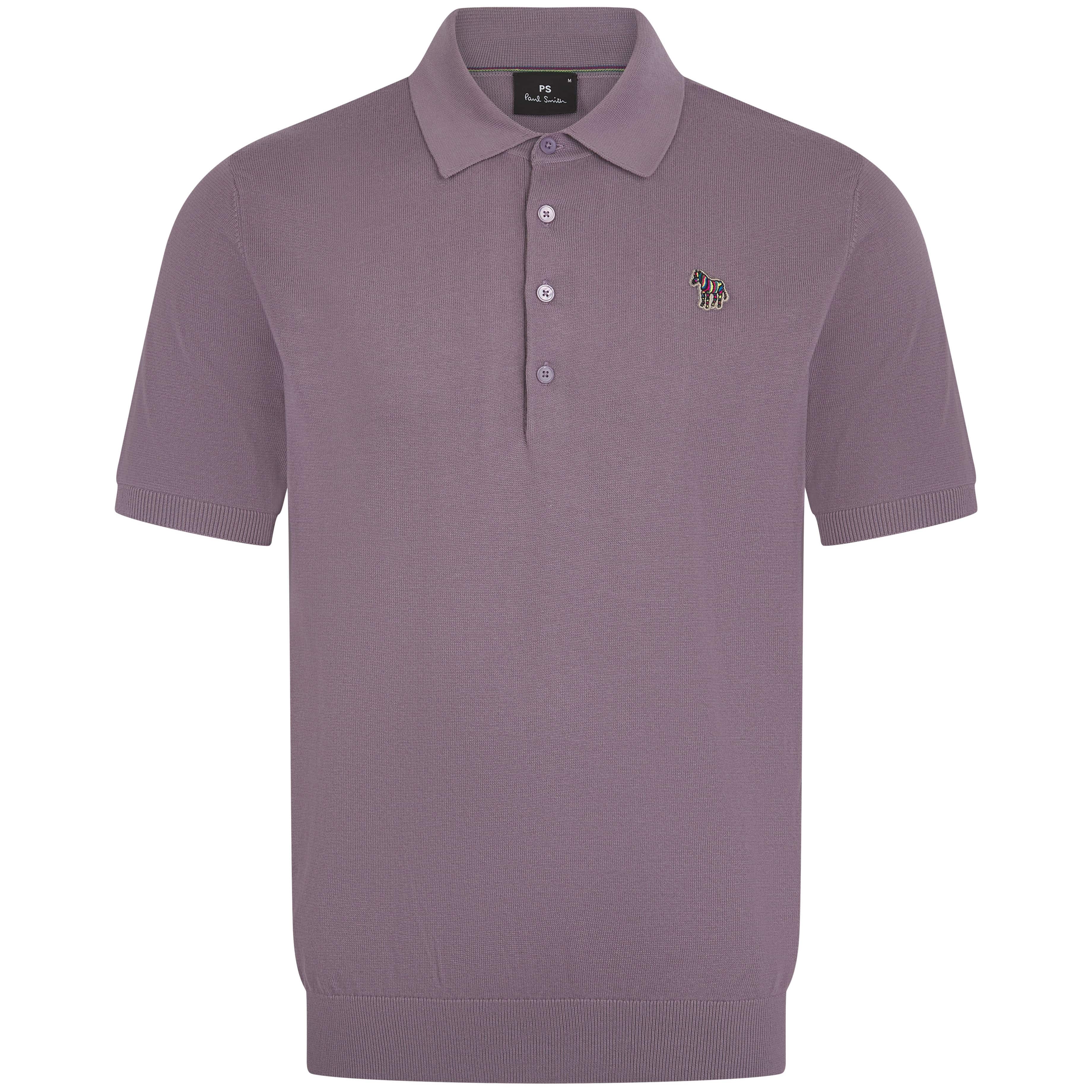 PAUL SMITH SHORT SLEEVE KNIT POLO SHIRT