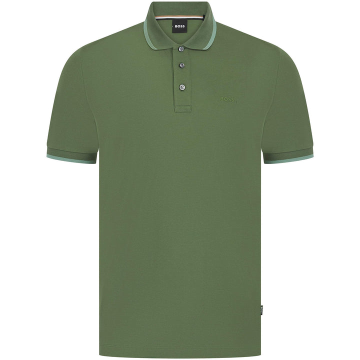 BOSS PARLAY 190 COTTON-PIQUÉ POLO SHIRT