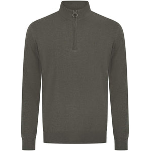 BARBOUR COTTON 1/2 ZIP JUMPER