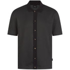 PAUL SMITH JACQUARD BUTTON-THROUGH POLO SHIRT