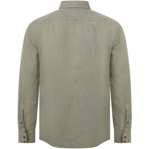 BOSS RELEGANT_ 6 LONG SLEEVE LINEN SHIRT