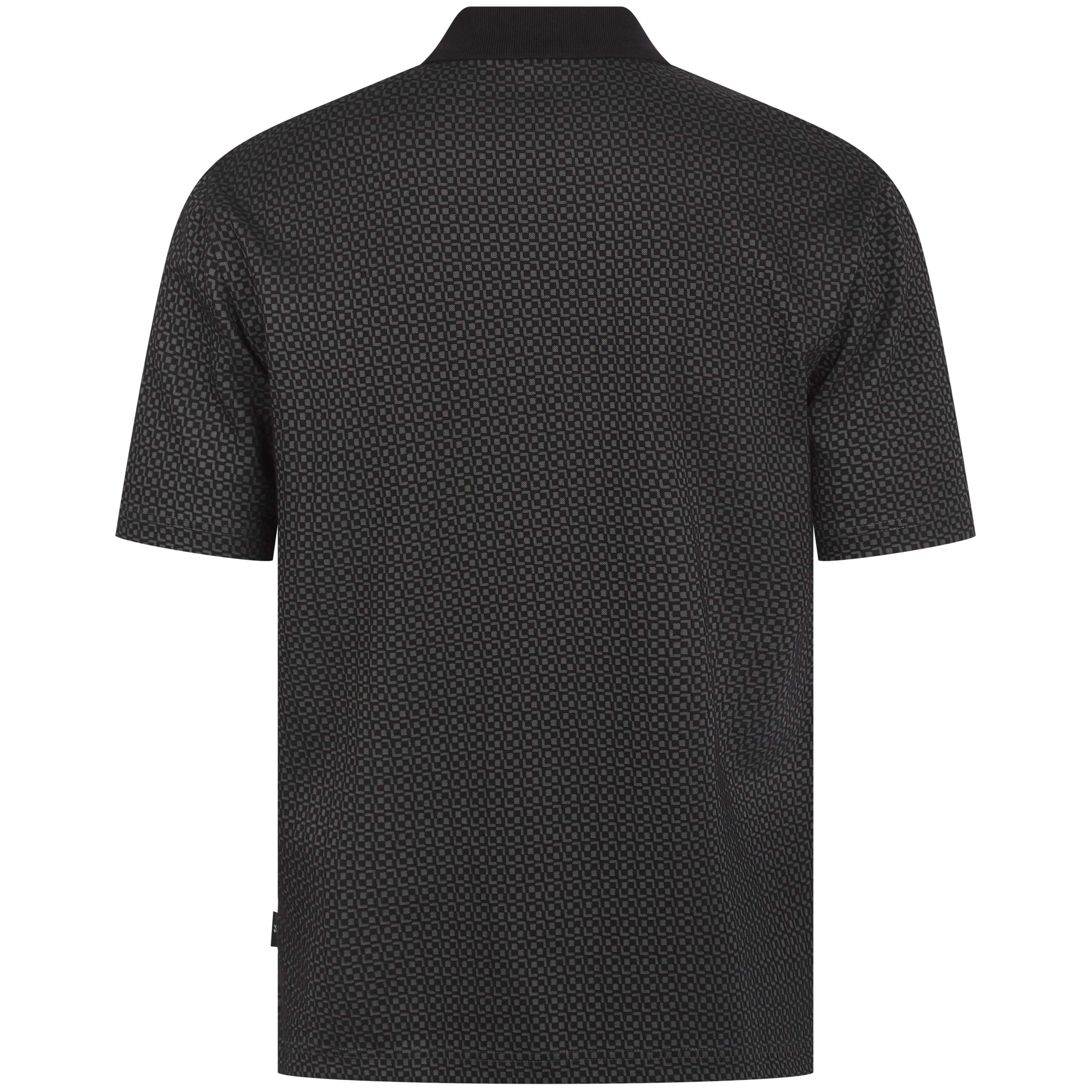 PAUL SMITH JACQUARD BUTTON-THROUGH POLO SHIRT