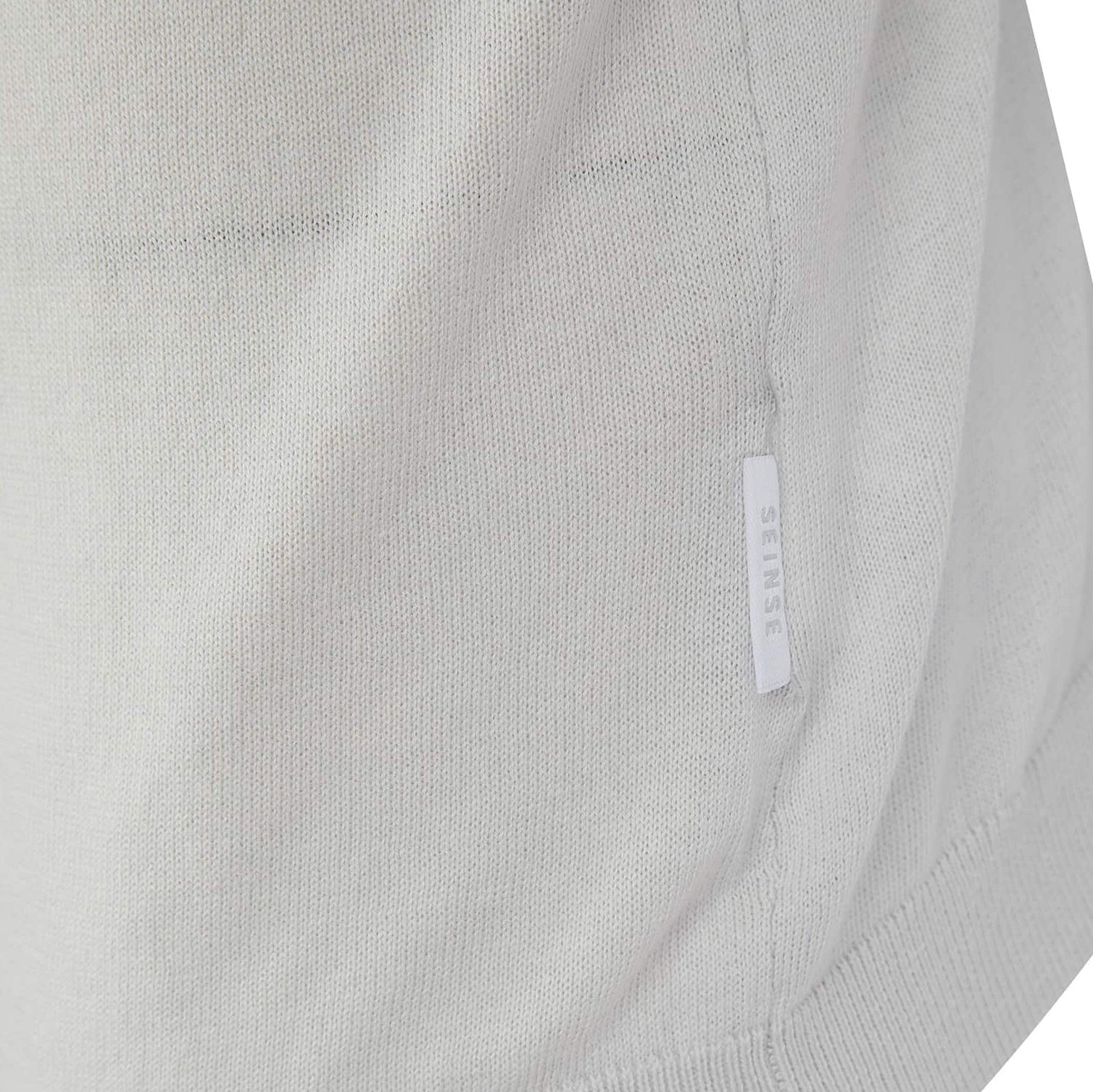 SEINSE SHORT SLEEVE KNIT POLO SHIRT