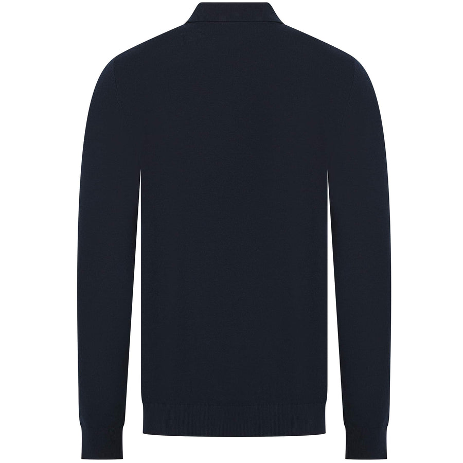 SEINSE SOFT TOUCH LONG SLEEVE KNIT POLO