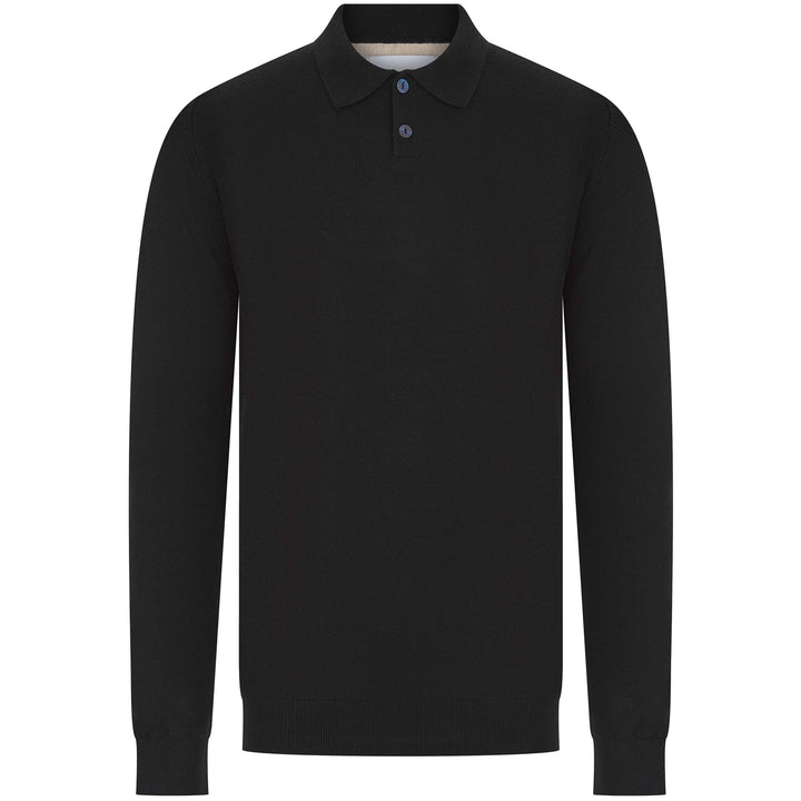 SEINSE SOFT TOUCH LONG SLEEVE KNIT POLO