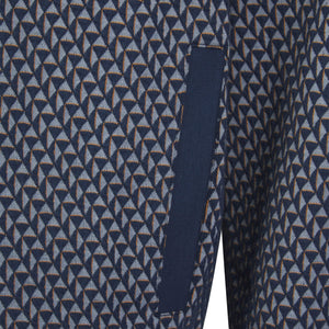 PAUL SMITH JACQUARD COTTON-BLEND CARDIGAN