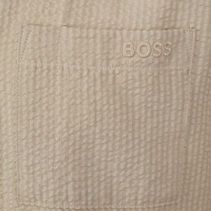 BOSS RELAX SEERSUCKER FABRIC REGULAR-FIT SHIRT